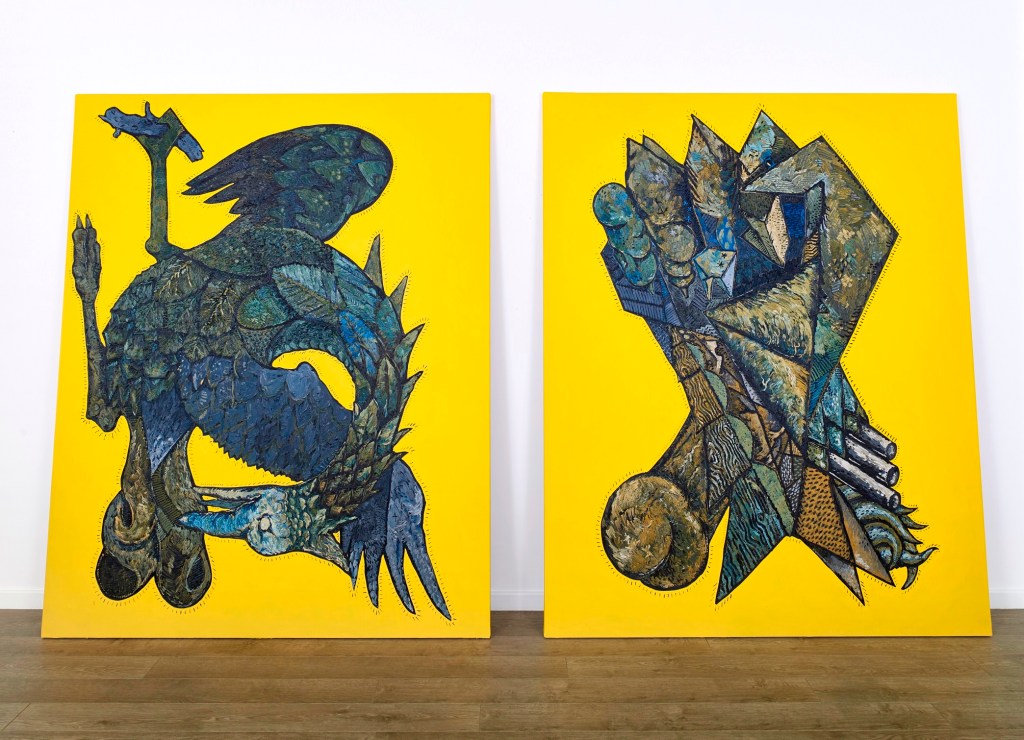 Faust, oil on canvas, 320 x 200 cm. Courtesy of Charles Bettinson Photography